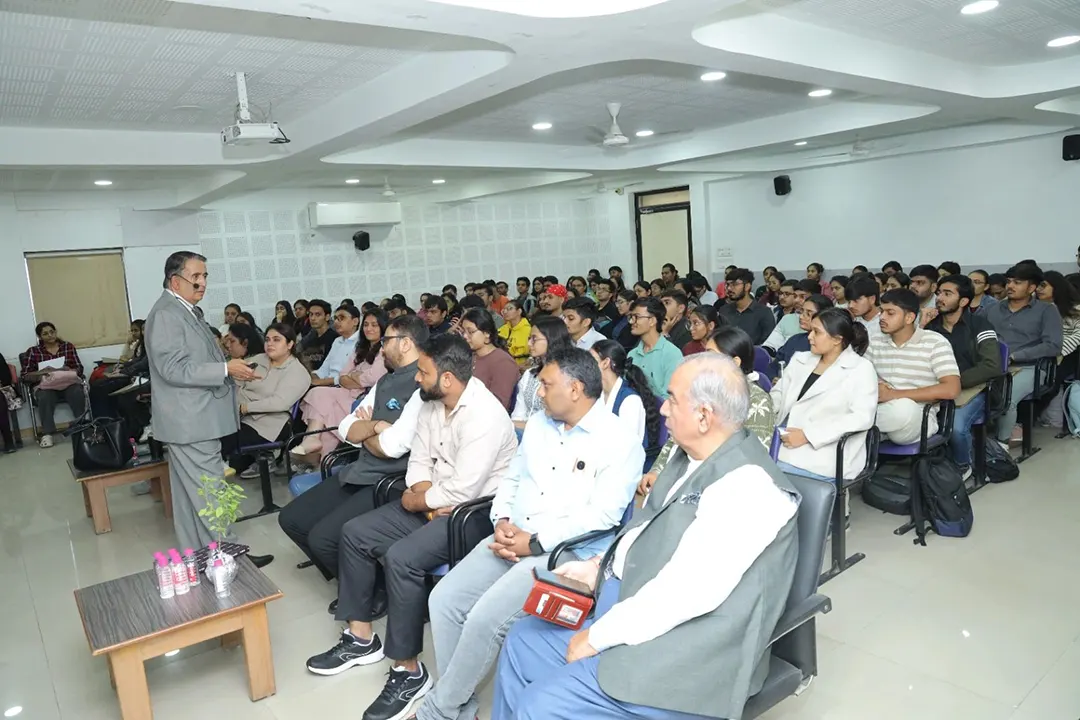Prashant Ajmera speaking at conference - Professional business consultant leading global startup expansion